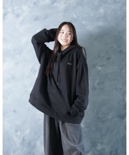 NOIZY パーカー Threads Utility Hoodie / ワンポイント 刺繍 プル