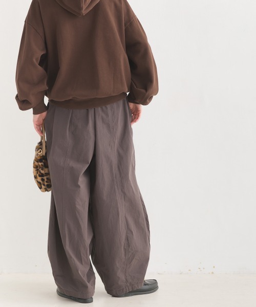 「OMNES」 カーゴパンツ LARGE ネイビー レディース_画像5