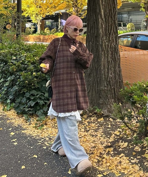 Alley Tokyo ブラウス シャツ 「セットアップで着られる！」シャギー