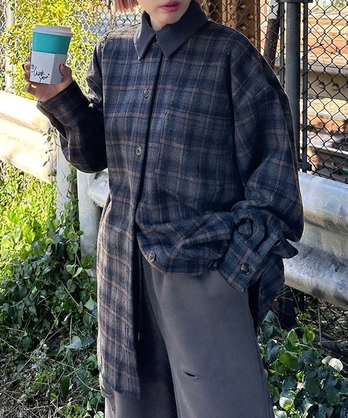 Alley Tokyo ブラウス シャツ 「セットアップで着られる！」シャギー