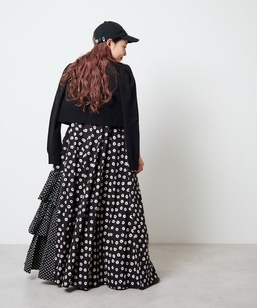 「Freada」 ノースリーブワンピース ONE SIZE オレンジ レディースの画像