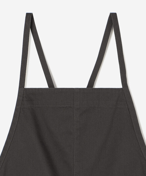 「LE GLAZIK」 オーバーオール 36 チャコール レディース_画像8