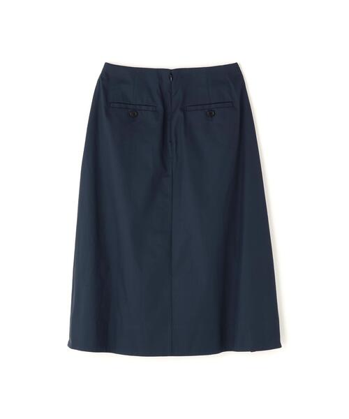 マーガレットハウエル　シルクコットン　 サーキュラースカート MARGARET HOWELL（マーガレットハウエル） スカート SOFT BRUSHED