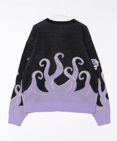 Disney（ディズニー） 長袖ニット FREE パープル レディース