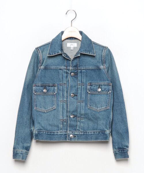 HYKE デニムジャケット 2nd サイズ2 HYKE（ハイク） デニムジャケット 2 ブルー レディース : ZOZOTOWN