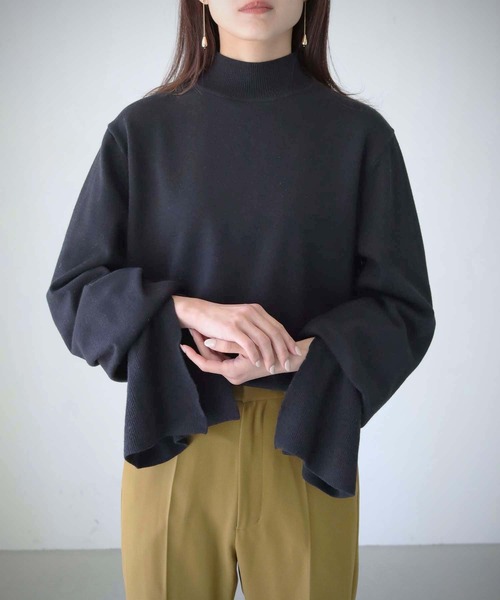 「cheriella」 長袖ニット M ブラック レディース_画像9
