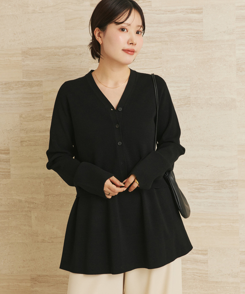 plage（プラージュ） カーディガン Minimal Knit カーディガン