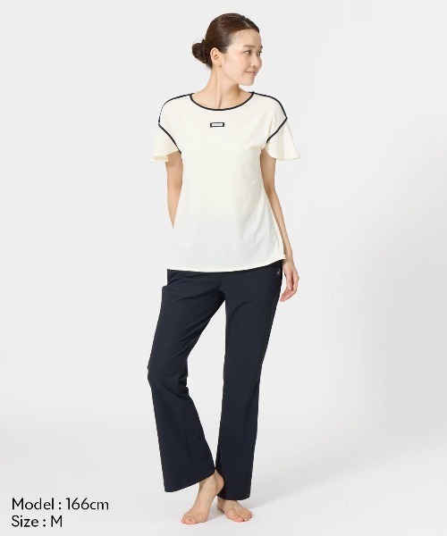 le coq sportif（ルコックスポルティフ） パンツ 接触冷感ハイライズ