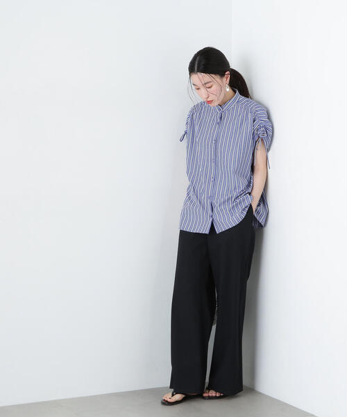 「N.（N. Natural Beauty Basic）」 イージーパンツ MEDIUM オフホワイト レディース_画像5