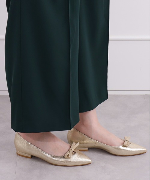 「artemis by DIANA」 パンプス 22.5cm ゴールド レディース_画像9