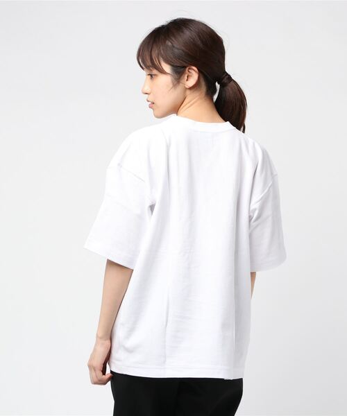 「BEAMS BOY」 半袖Tシャツ S ホワイト レディース_画像2