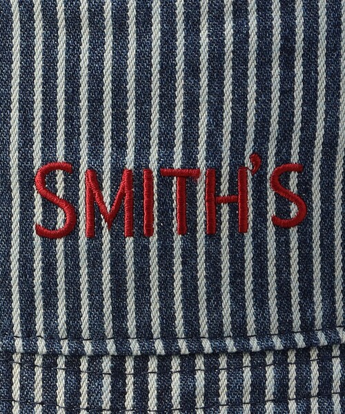 帽子 ハット メンズ SMITH'S（スミス）別注バケットハット（ヒッコリー