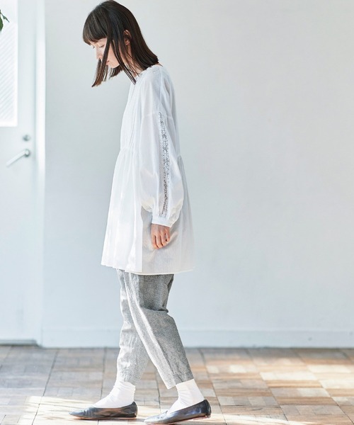 「Sunny clouds」 サルエルパンツ - ブラック系その他 レディース_画像8