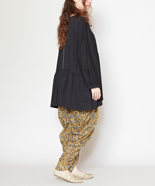 「チャイハネ」 「Amina」長袖カットソー FREE ブラウン レディース_画像6