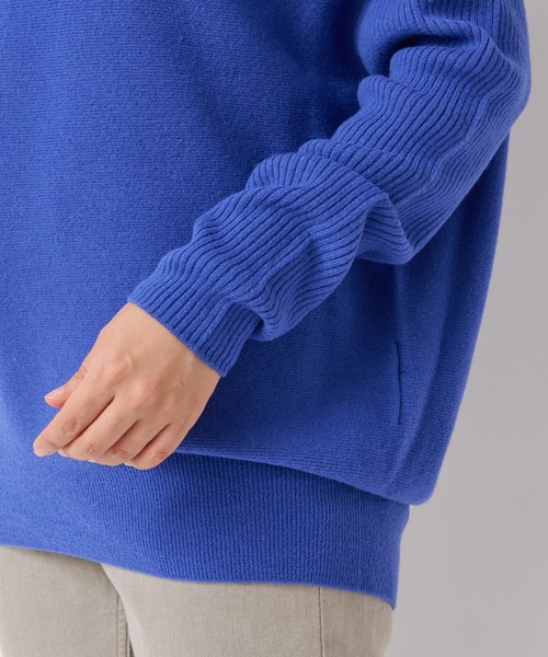 「RIVE DROITE」 長袖ニット FREE パープル レディースの画像5