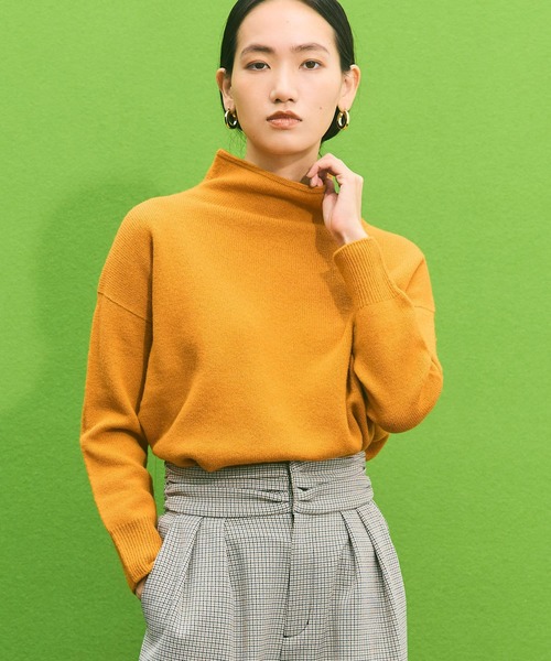 「RIVE DROITE」 長袖ニット FREE パープル レディースの画像9