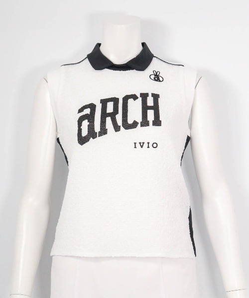 archivio（アルチビオ） タンクトップ ノースリーブ 「LADIES」前後異