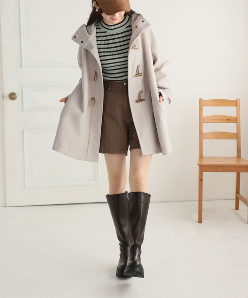 「Girly Doll」 ダッフルコート F ブラック レディース_画像3