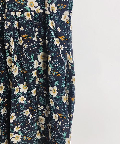 ワンピース フリル襟花柄ワンピース : ZOZOTOWN Yahoo!店 - 通販