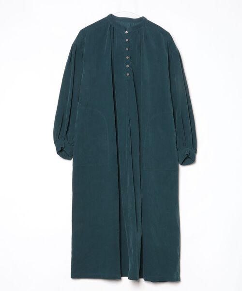 「LOISIR」 長袖ワンピース M グリーン レディース