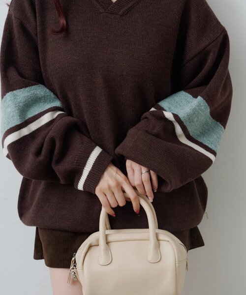 「Kastane」 長袖ニット SMALL アイボリー レディース_画像5