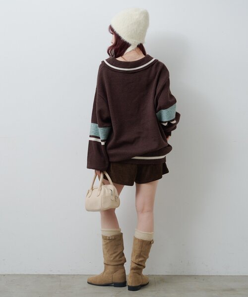 「Kastane」 長袖ニット SMALL アイボリー レディース_画像9