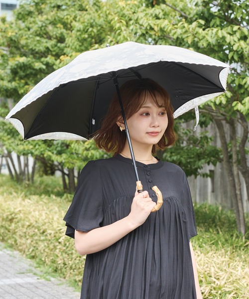 LAVEANGE（ラビアンジェ） 完全遮光 日傘 傘 軽量 「遮光率100％・UV