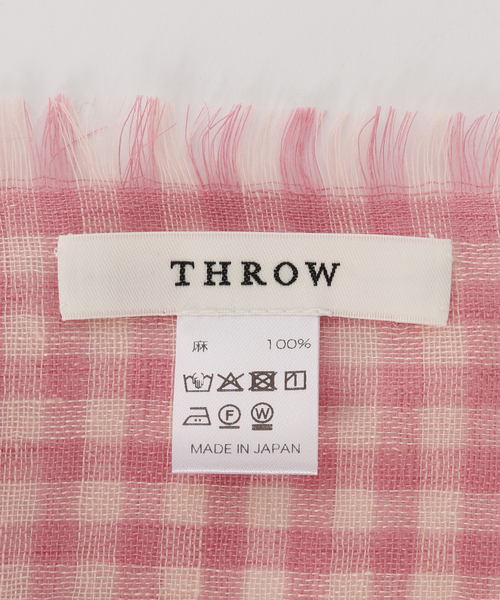 FRAMeWORK（フレームワーク） ストール マフラー THROW/スロー ライト