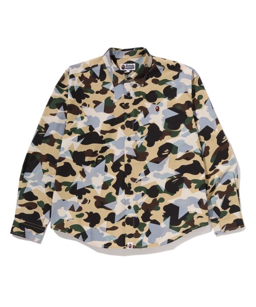 A BATHING APE（アベイシングエイプ） シャツ STA OVER PRINT 1ST CAMO