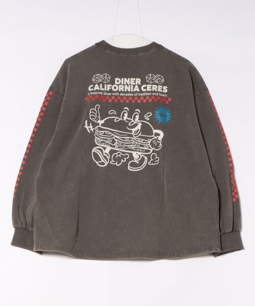 tシャツ ヴィンテージハンバーガーロンTee レディース : ZOZOTOWN