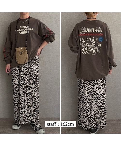 tシャツ ヴィンテージハンバーガーロンTee レディース : ZOZOTOWN