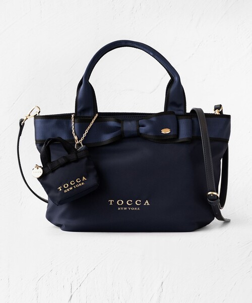 TOCCA（トッカ） 2WAYバッグ F ネイビー レディース : ZOZOTOWN Yahoo 