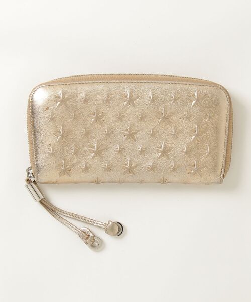 jimmy choo ゴールド　財布 JIMMY CHOO（ジミーチュウ） 財布 - ゴールド レディース : ZOZOTOWN