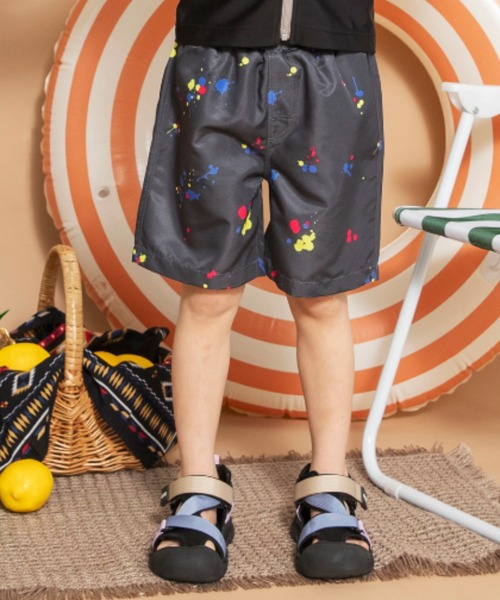【新品】ジバンシー　キッズ　スイムウェア　水着 branshes（ブランシェス） 水着 「水着 / SWIM」スプラッシュ総柄