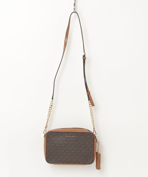 「MICHAEL KORS」 ショルダーバッグ FREE ブラウン レディース