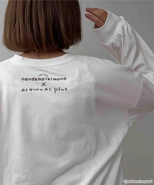 AS KNOW AS（アズノゥアズ） tシャツ ◯アクリルキーホルダー付き