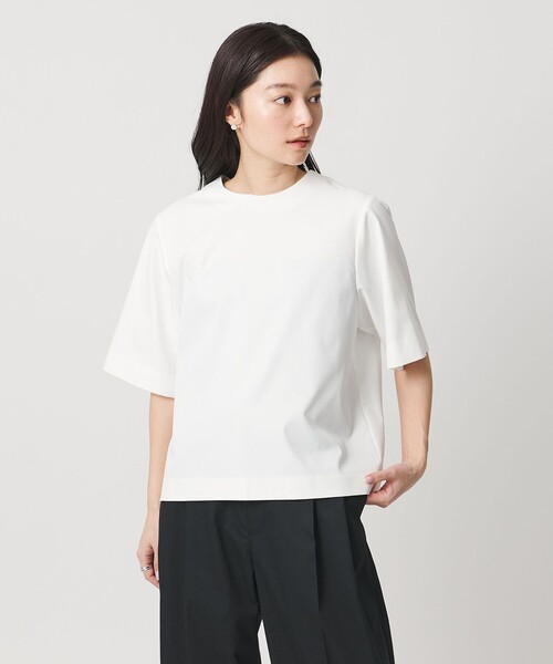 本日限定値下げ★新品MARW マルゥユナイテッドアローズ　Tブラウス　ホワイト MARW UNITED ARROWS（マルゥ ユナイテッドアローズ） ブラウス シャツ