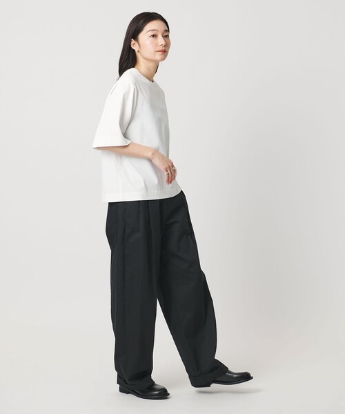ブラウス シャツ 「MARW UNITED ARROWS」ショートスリーブ Tブラウス 撥水 レディースの画像