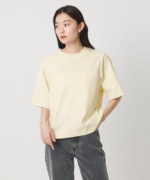 ブラウス シャツ 「MARW UNITED ARROWS」ショートスリーブ Tブラウス 撥水 レディースの画像