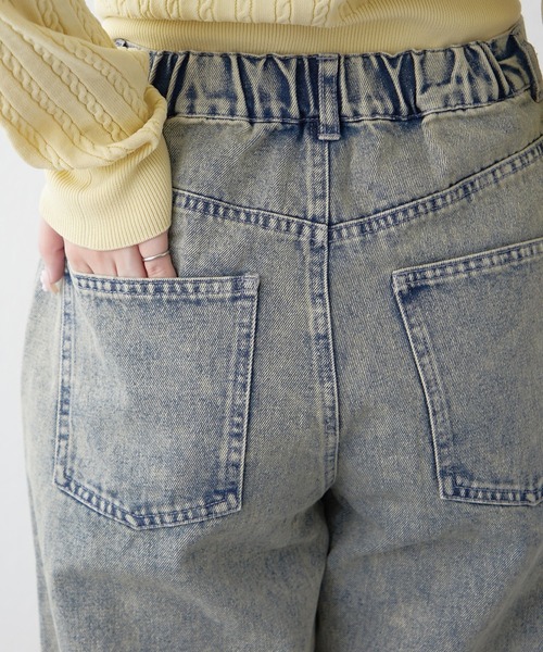 「continuer de NICE CLAUP」 デニムパンツ LARGE ブルー系その他 レディース_画像5