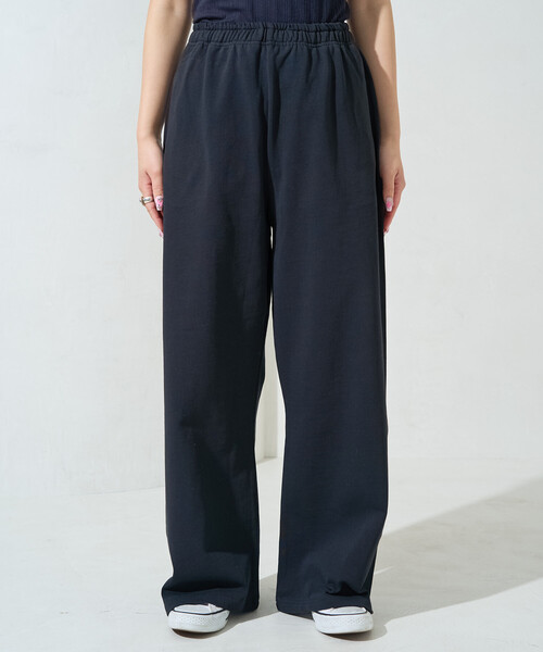 パンツ 限定展開　Vネック フレンチ スリーブ パンツ セットアップ(カットソー・パンツ) レディースの画像