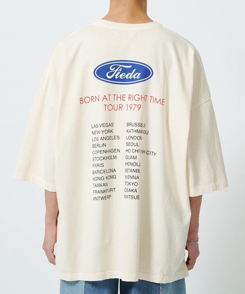 「JIEDA」 半袖Tシャツ FREE ホワイト メンズ_画像4