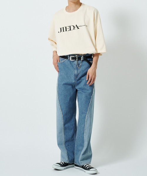 「JIEDA」 半袖Tシャツ FREE ホワイト メンズ_画像5
