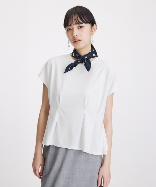 AOYAMA tシャツ 半袖 透けないカットソー「半袖」「ペプラム」「＃すご 