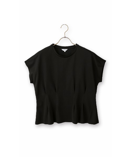 AOYAMA tシャツ 半袖 透けないカットソー「半袖」「ペプラム」「＃すご