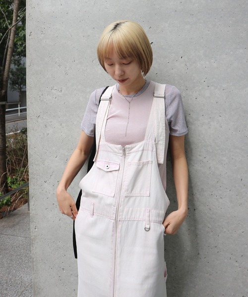 Ameri（アメリ） tシャツ 半袖 MEDI SHEER VELOUR SET TOP レディース
