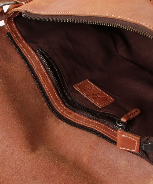 「H 1203 MANO FECE」 ショルダーバッグ - オレンジ レディース_画像4
