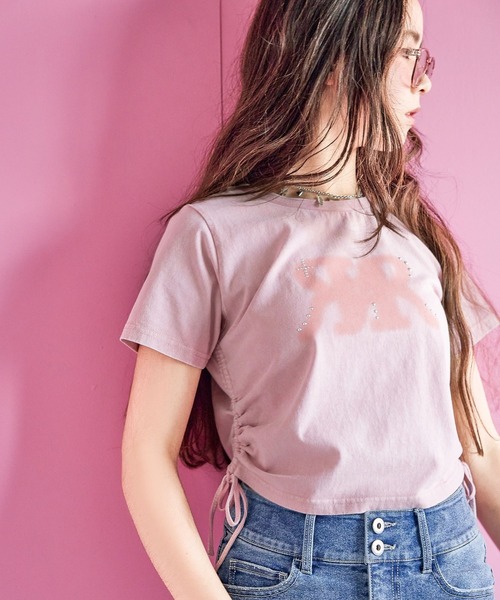 repipi armario（レピピアルマリオ） tシャツ twinRサイドシャーリング