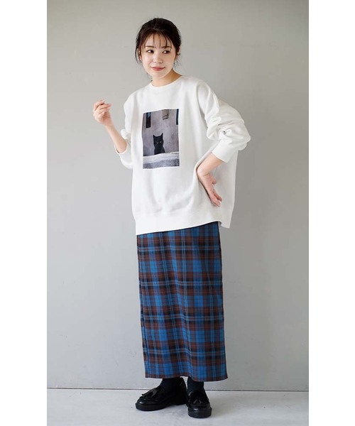 「zootie」 ロングスカート M ブルー レディース_画像5