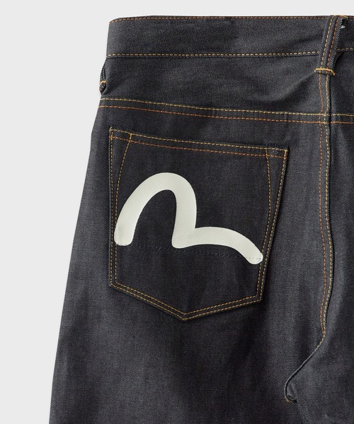 ジーンズ EVISU/エヴィス カモメプリントポケット / 2ESSMM6JE1232 White Seagull Jeans メンズ レディースの画像